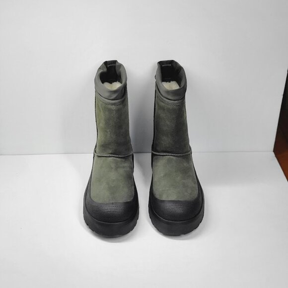 UGG MEN'S classic short weather hybrid boots green Size 11 NEW - Picture 2 of 9